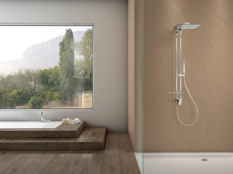 tender rain Настенная душевая стойка из латуни sun-id-1383485 - Вид №1