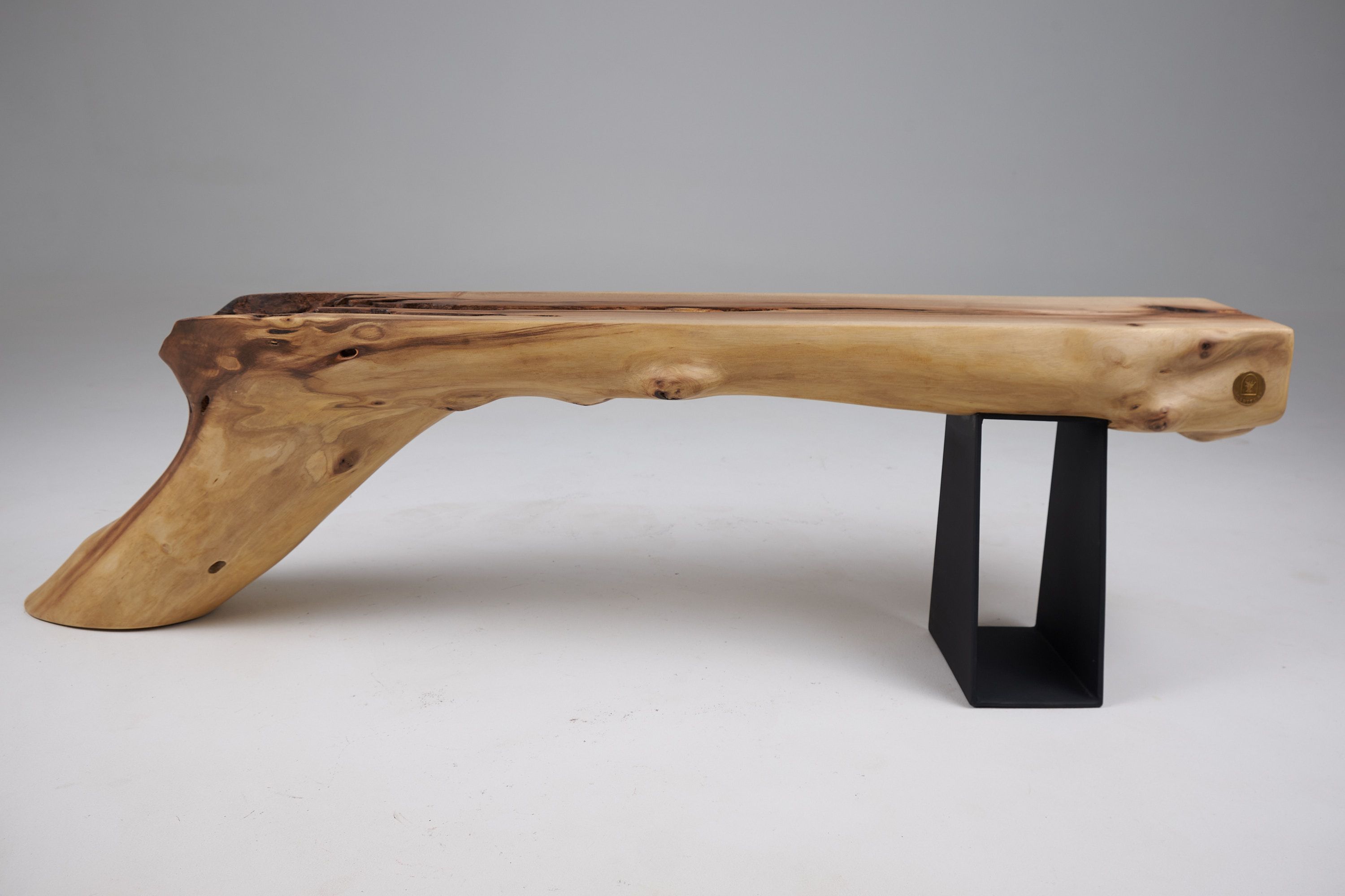 Скамья из грецкого ореха Logniture Leszy ARCH-00058698 - Вид №1