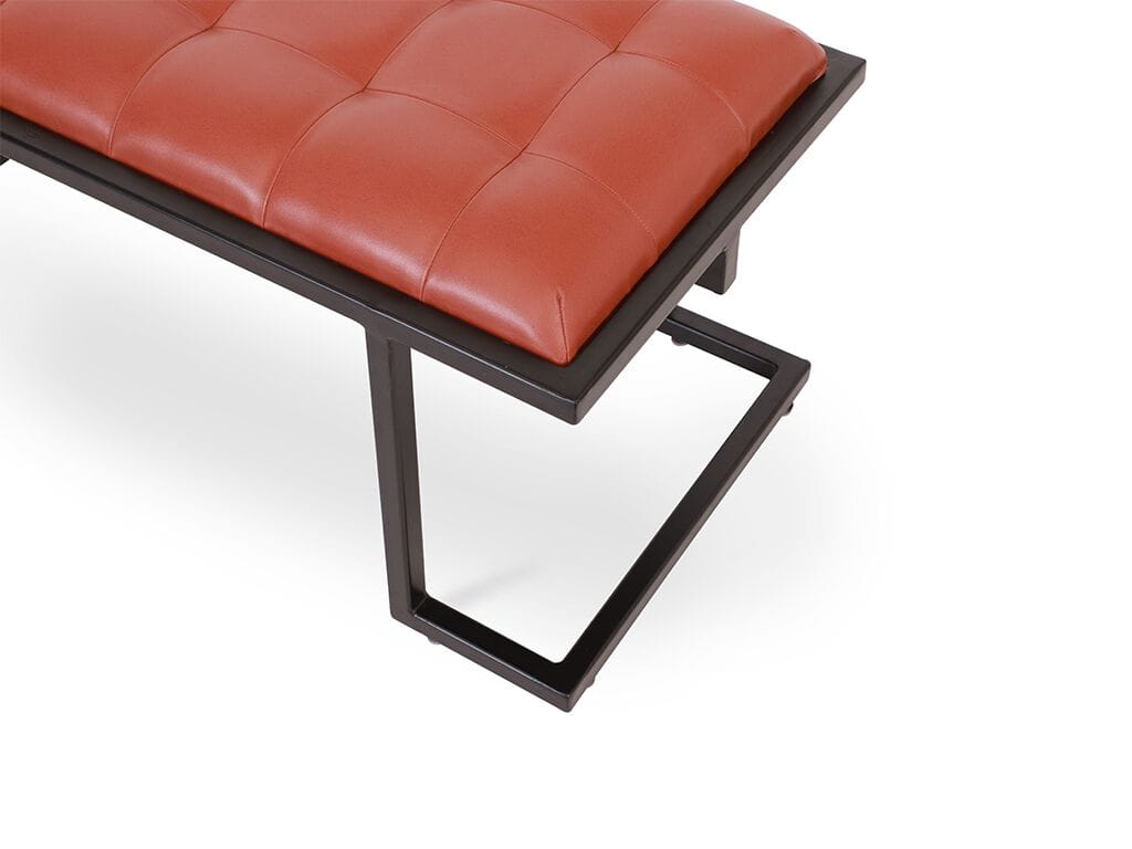 Мягкая скамейка из искусственной кожи Alankaram PUPUHI ARCH-00122553 - Вид №3