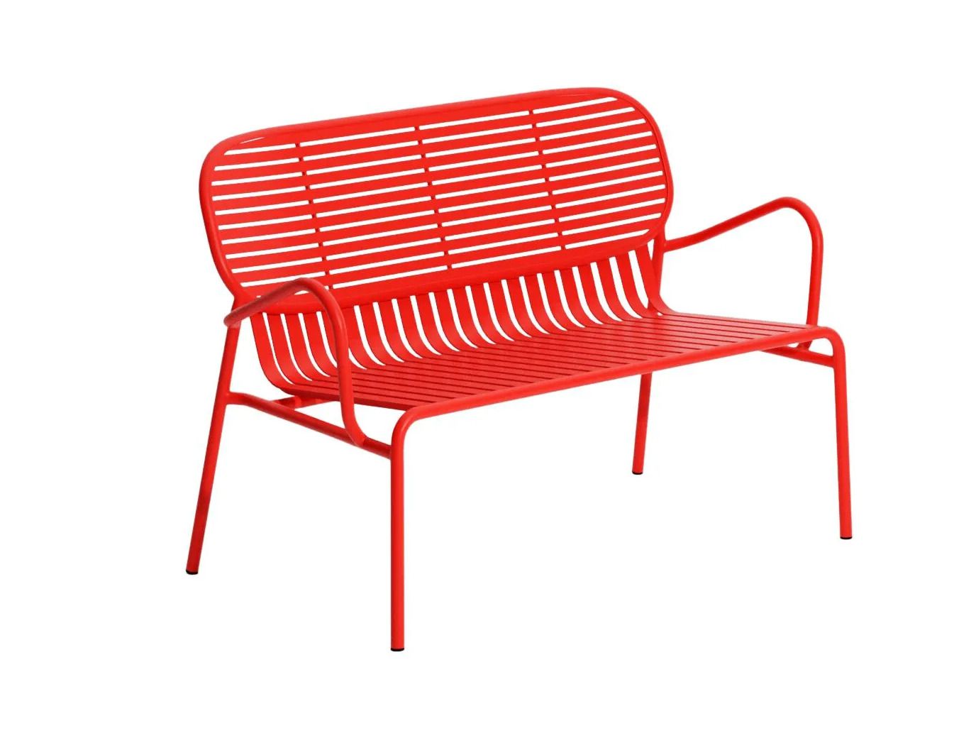 Алюминиевая садовая скамейка с порошковым покрытием с подлокотниками Petite Friture выходные ARCH-00120153 - Вид №42