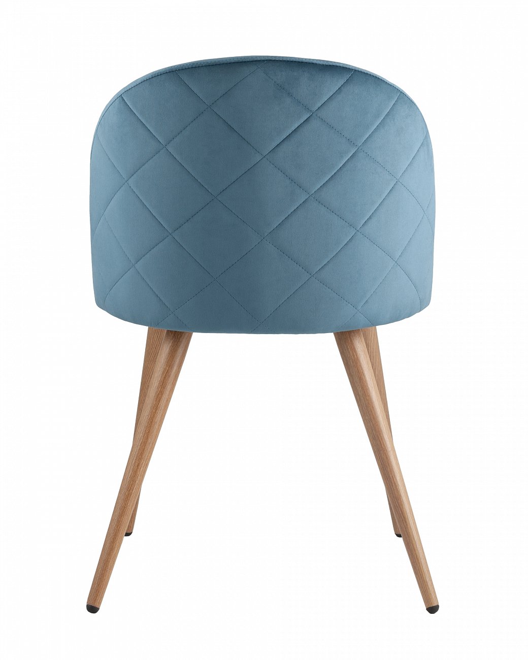 Стул с мягкой обивкой голубой с ромбами "Лион" STOOL GROUP ДИЗАЙНЕРСКИЕ 00-3881978 Голубой  - Вид №2