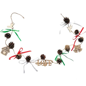 Набор для творчества Симфония Гирлянда новогодняя 4x22 см дерево