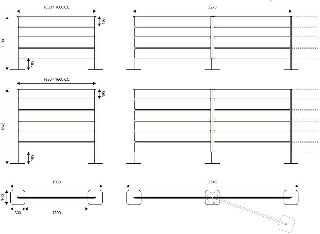 Glimakra of Sweden Отдельно стоящая разделительная панель Limbus sun-id-1507748 - Вид №6