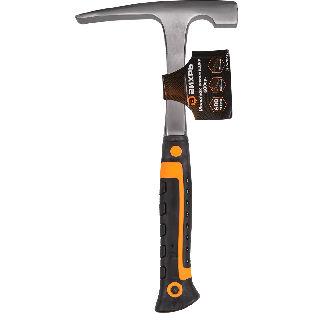 Молоток каменщика Вихрь 600 г с двухкомпонентной рукояткой 89409363 STLM-1563212 - Вид №4
