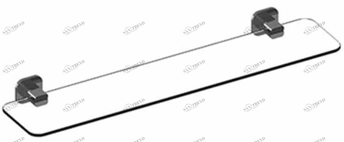 GUGLIELMI Полка для ванной из матового стекла Gzero Fe00g0201