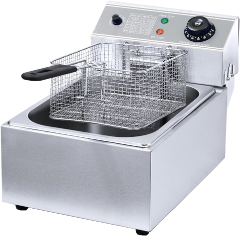 9985906 Фритюрница Viatto EF-8L-B серебристый STDN-0134137