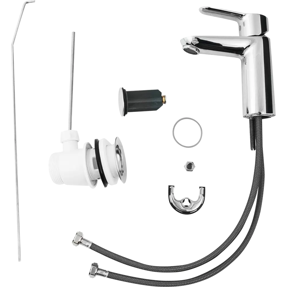 Смеситель для раковины Grohe Startclova M однорычажный цвет хром 82312202 STLM-2163276 - Вид №4