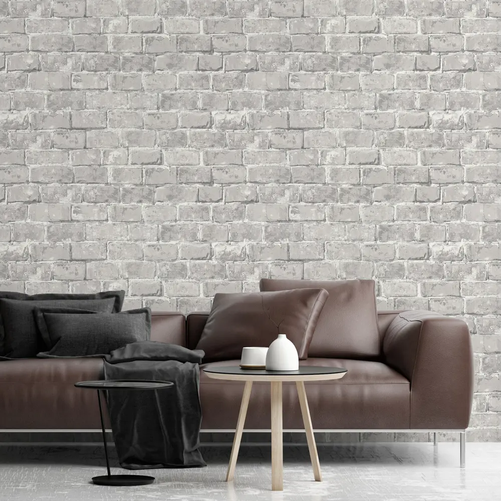 Обои флизелиновые Inspire Rock серые 1.06 м Granit 5 STLM-2207932 - Вид №2