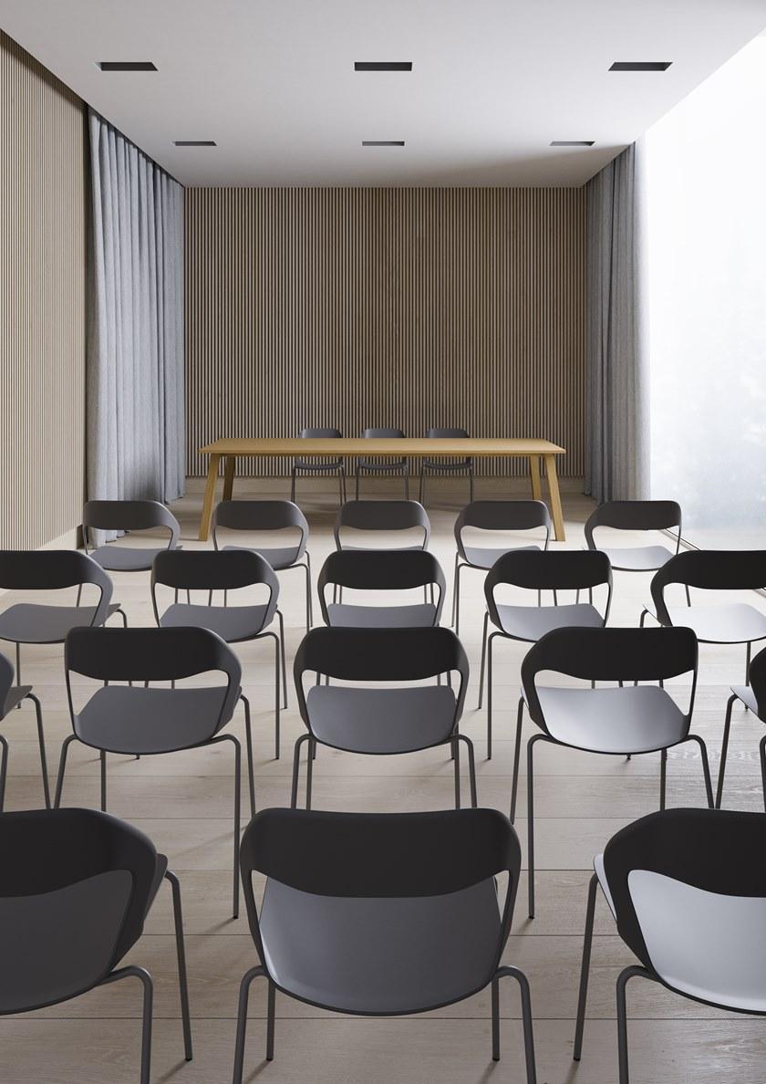 Crassevig Стул из полипропилена / стул для конференций Mixis sun-id-1461145 - Вид №1