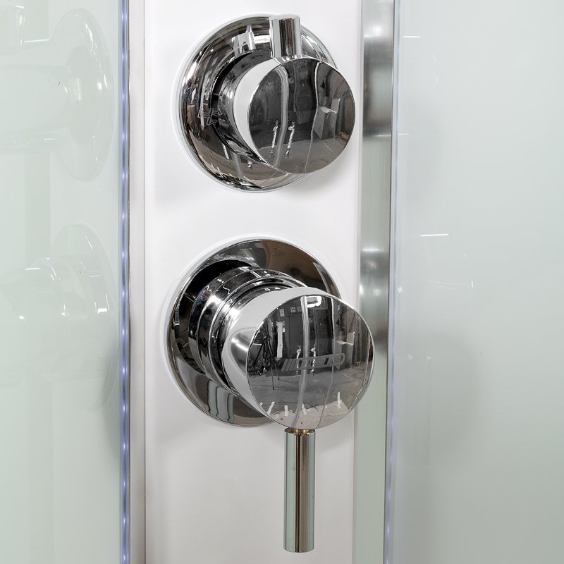 L 890 с электрикой BLACK Душевая кабина DETO Серия L А09 LED - Вид №14