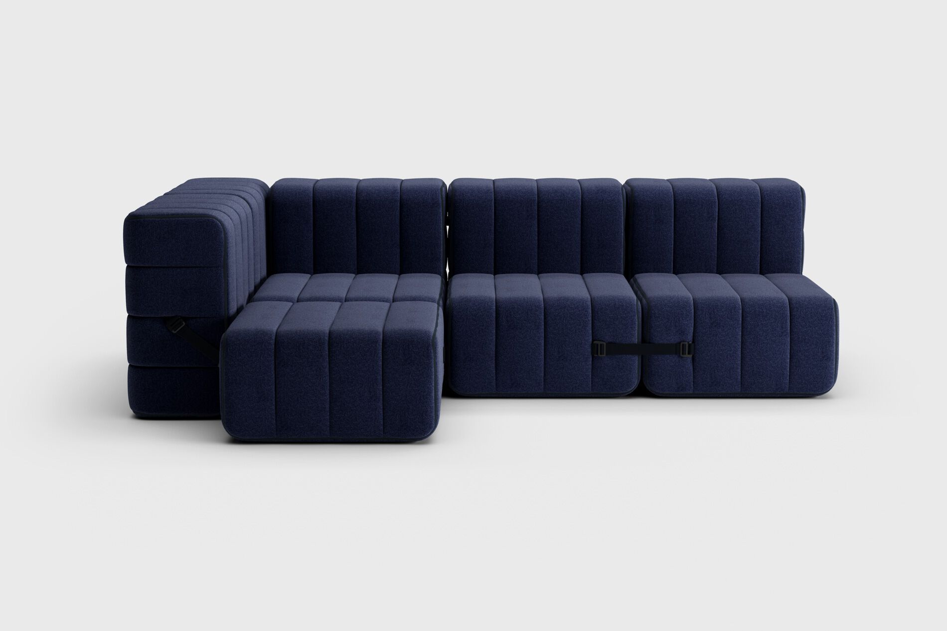 Модульный угловой диван из ткани AMBIVALENZ Curt ARCH-00061719 - Вид №67