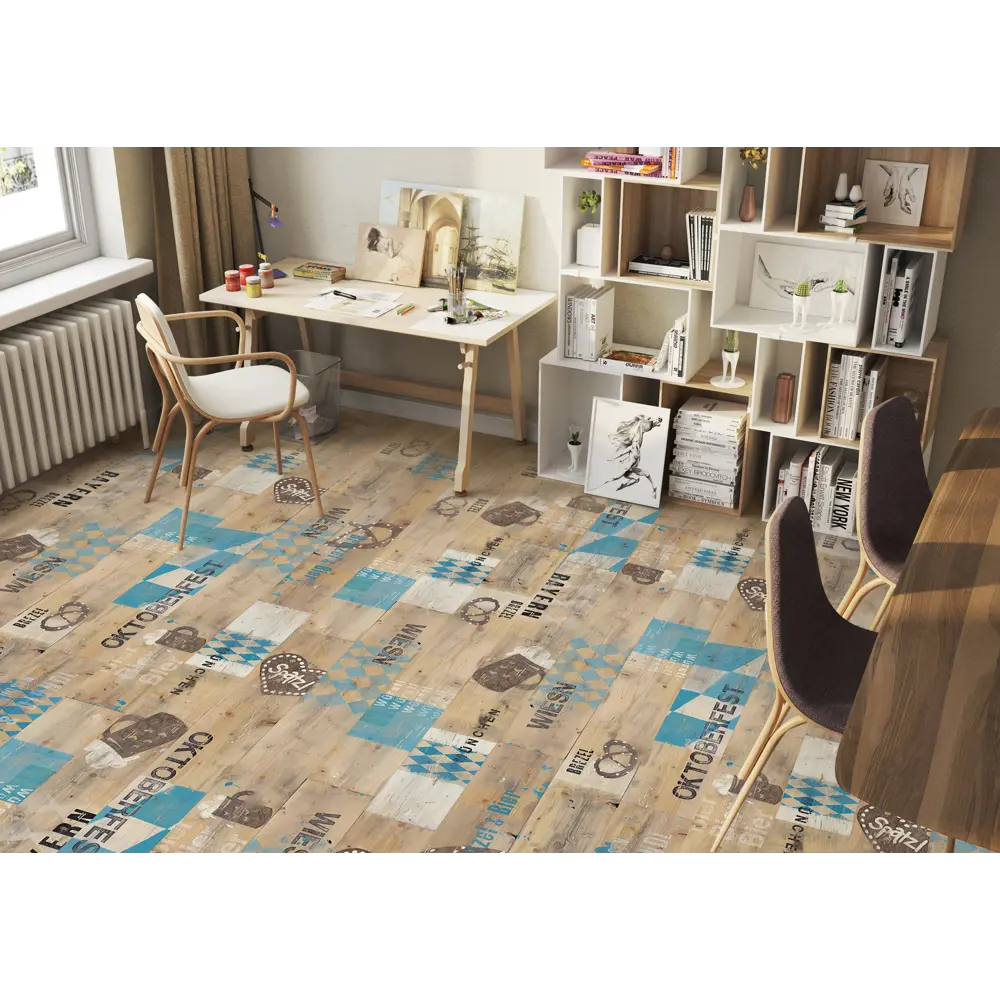 Плита ДСП Октоберфест 16 мм 900х1200 мм, 1.08 м² QUICKDECK STLM-2065635 - Вид №5