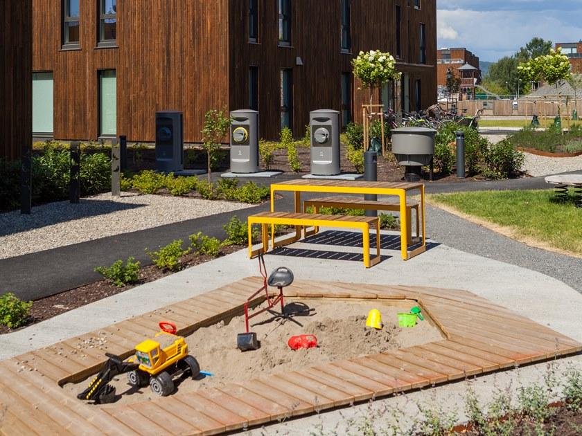 VESTRE Скамья из стали и дерева без спинки Air sun-id-1420213 - Вид №4