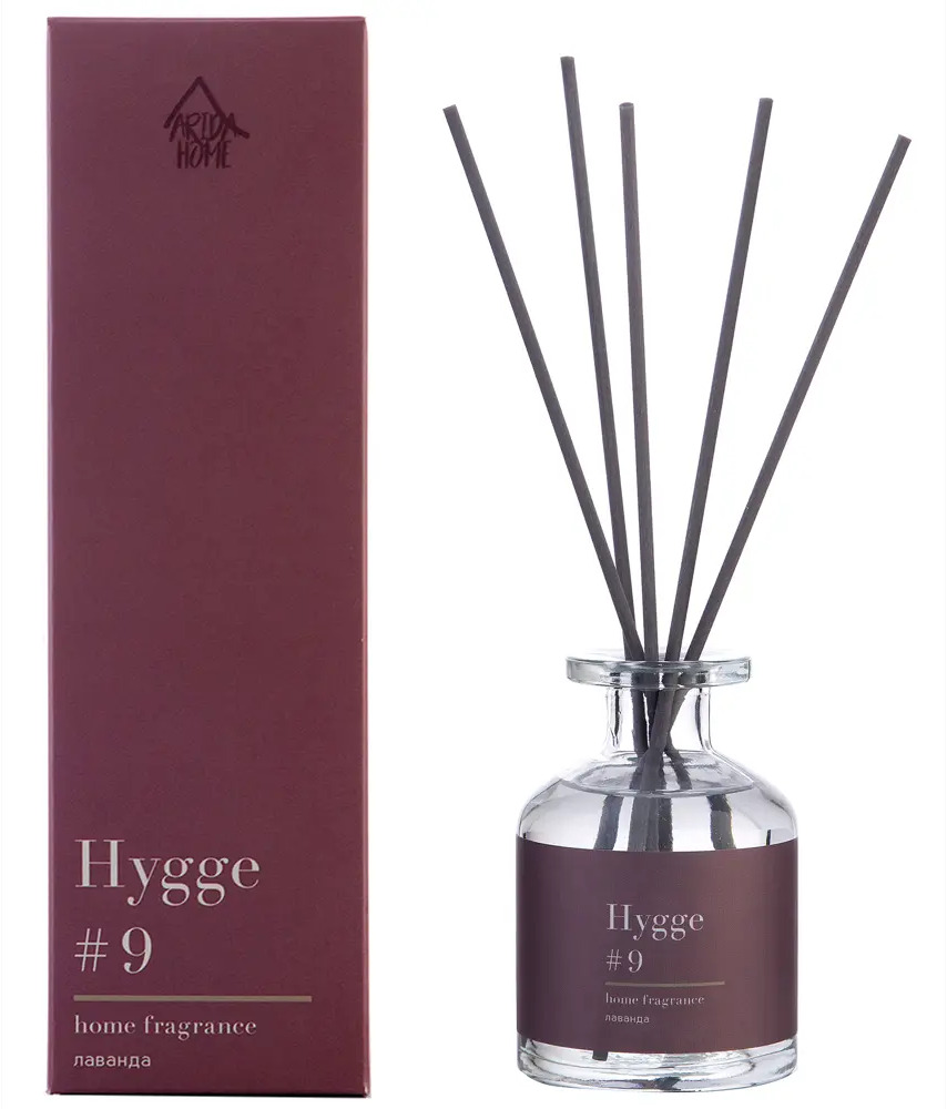 Аромадиффузор ARIDA HOME Hygge с лавандой для атмосферы уюта 89144901