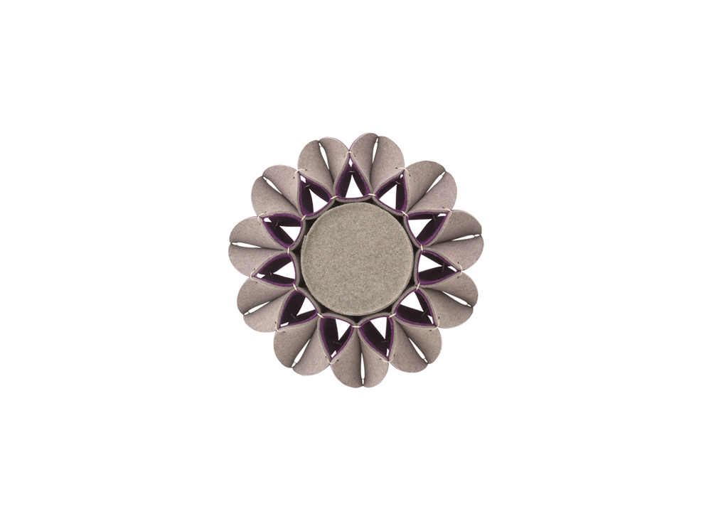 100578 Пуф высокий Purple GAN Ruff Pouf - Вид №2