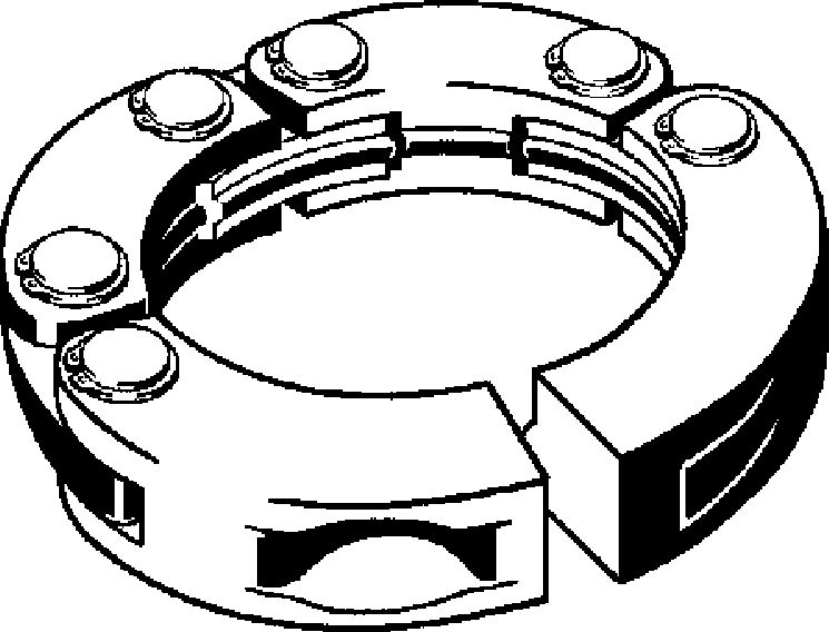 359 263 Модель 2297.2XL Трубопроводные системы  Системные пресс-инструменты  Системные пресс-кольца, системные пресс-цепи  Металлические пресс-системы Santreyd  - Вид №1