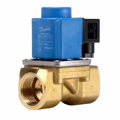 Danfoss EV251B — двухходовые электромагнитные клапаны с принудительным подъемом EV251B Клапан электромагнитный 032U538302 