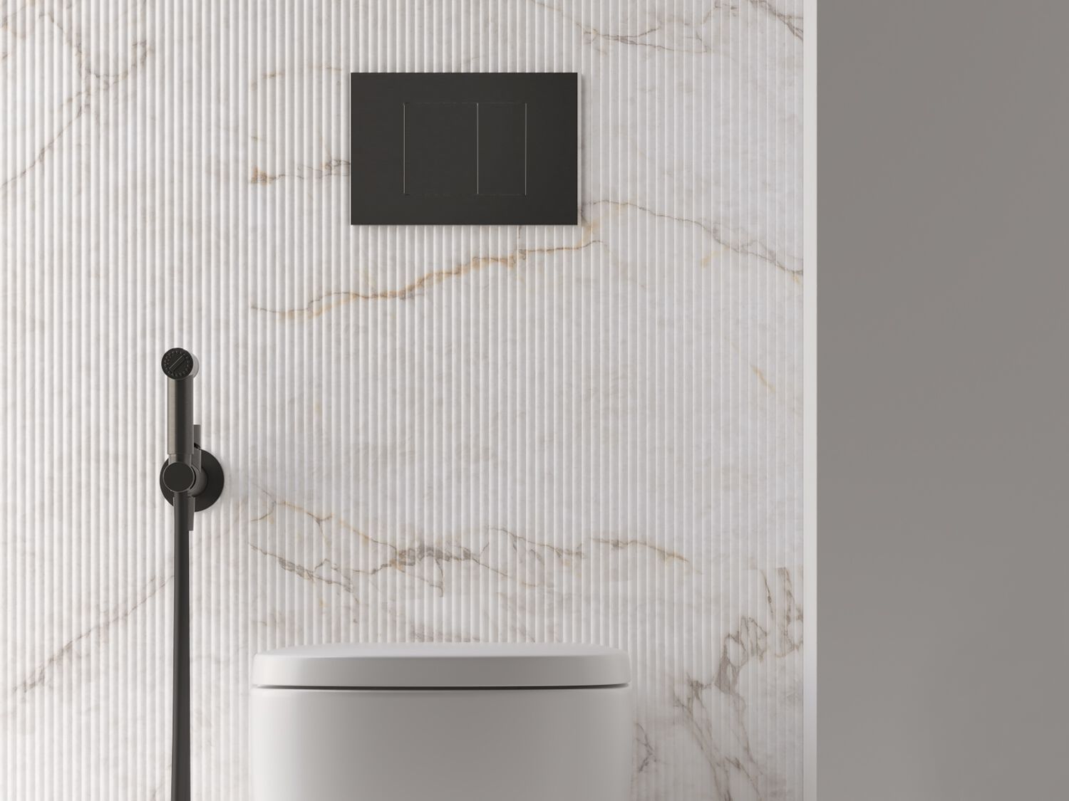 Латунная панель управления туалетом Hotbath Ace ARCH-00052054