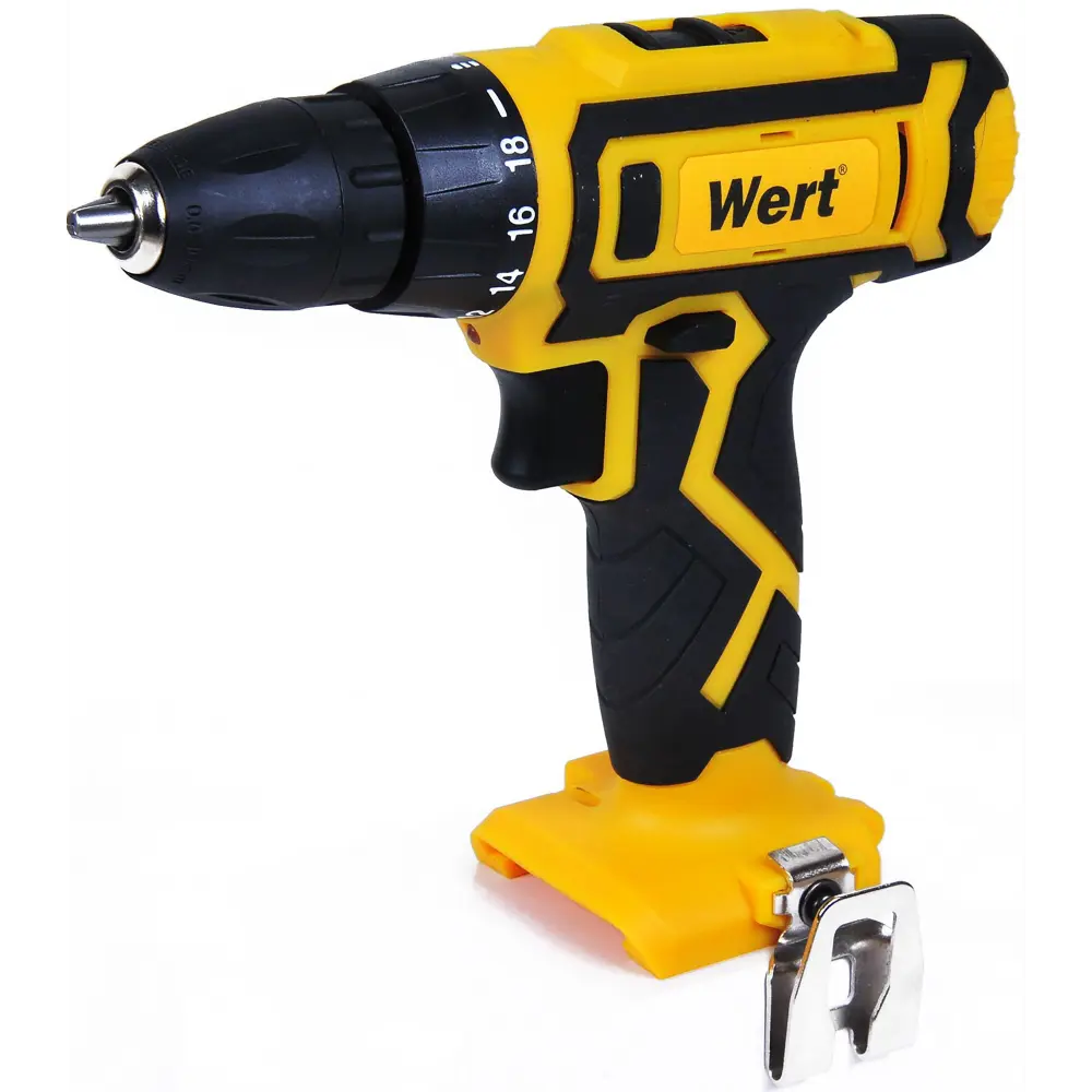 Дрель-шуруповерт аккумуляторная Wert CD 12-2TLi, 12 В Li-ion 2x1.5 Ач STLM-2000642 - Вид №2