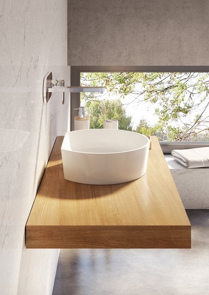 Смеситель для умывальника CR 019.00 настенный монтаж Ravak X070093 - Вид №1