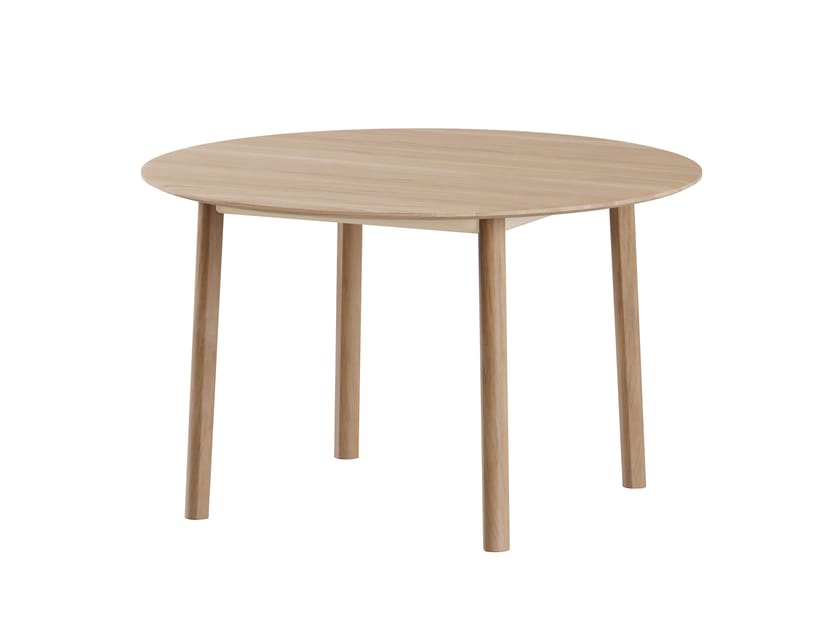 Круглый стол из массива дерева Noah Living Wendel ARCH-00049324