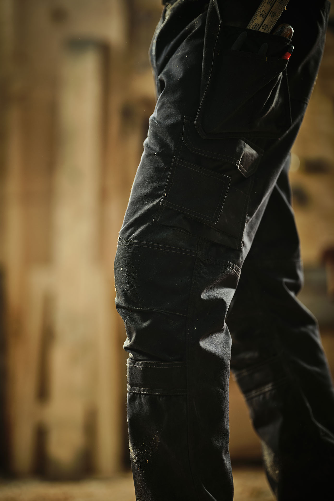 5041863 Брюки РЕГАТТА ПРОФЕШИОНАЛ ХАРДВЕА черные  Летняя спецодежда  размер 52/170-176 (36/R)  - Вид №9