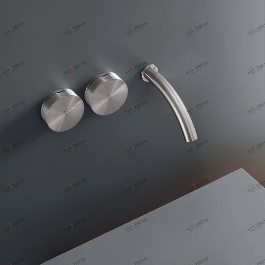 Настенный двойной ручки смеситель с носиком L. 125 мм  GIO10 CEADESIGN 