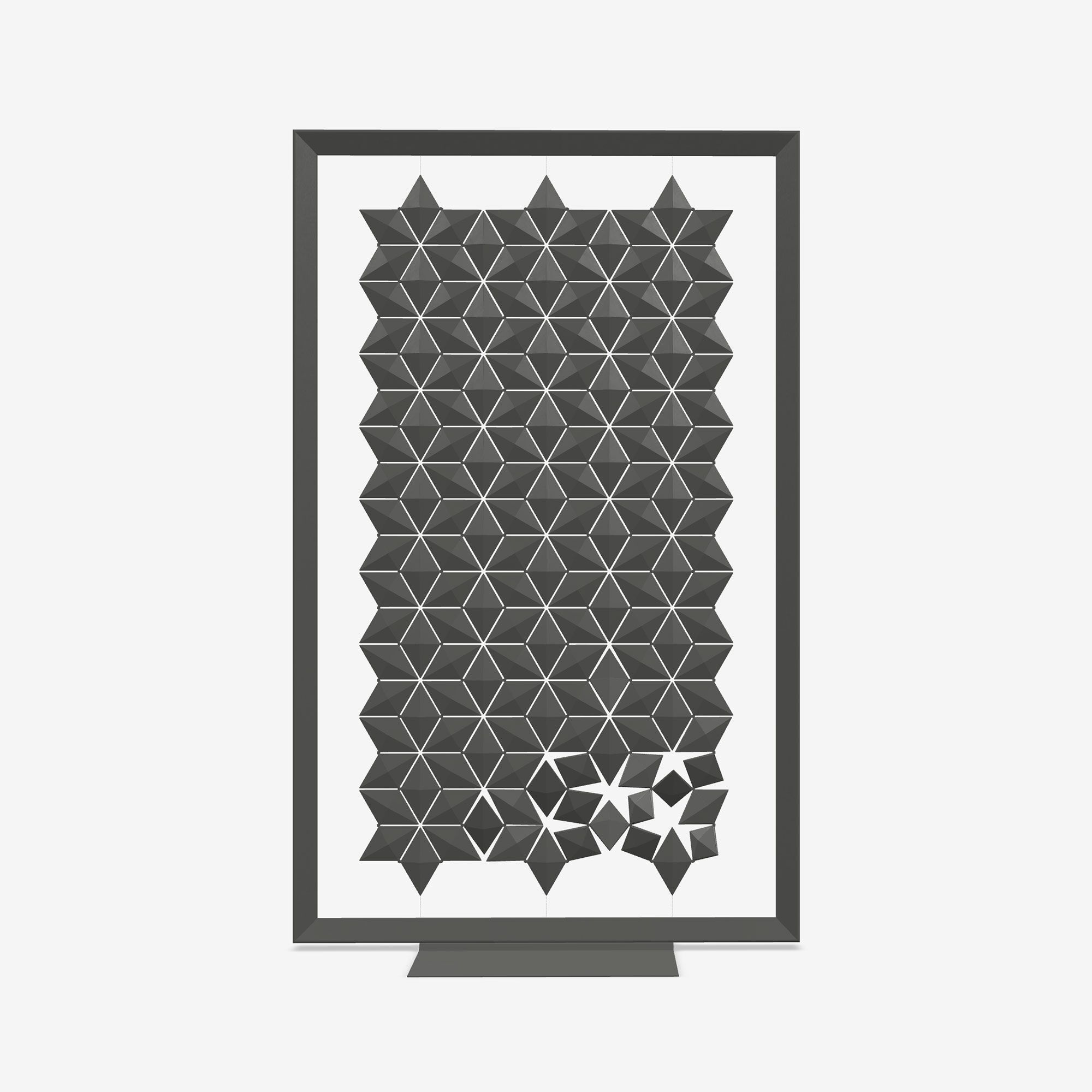 Отдельно стоящая перегородка bloomming FACET 136x220cm in grafite ARCH-00070957 - Вид №4
