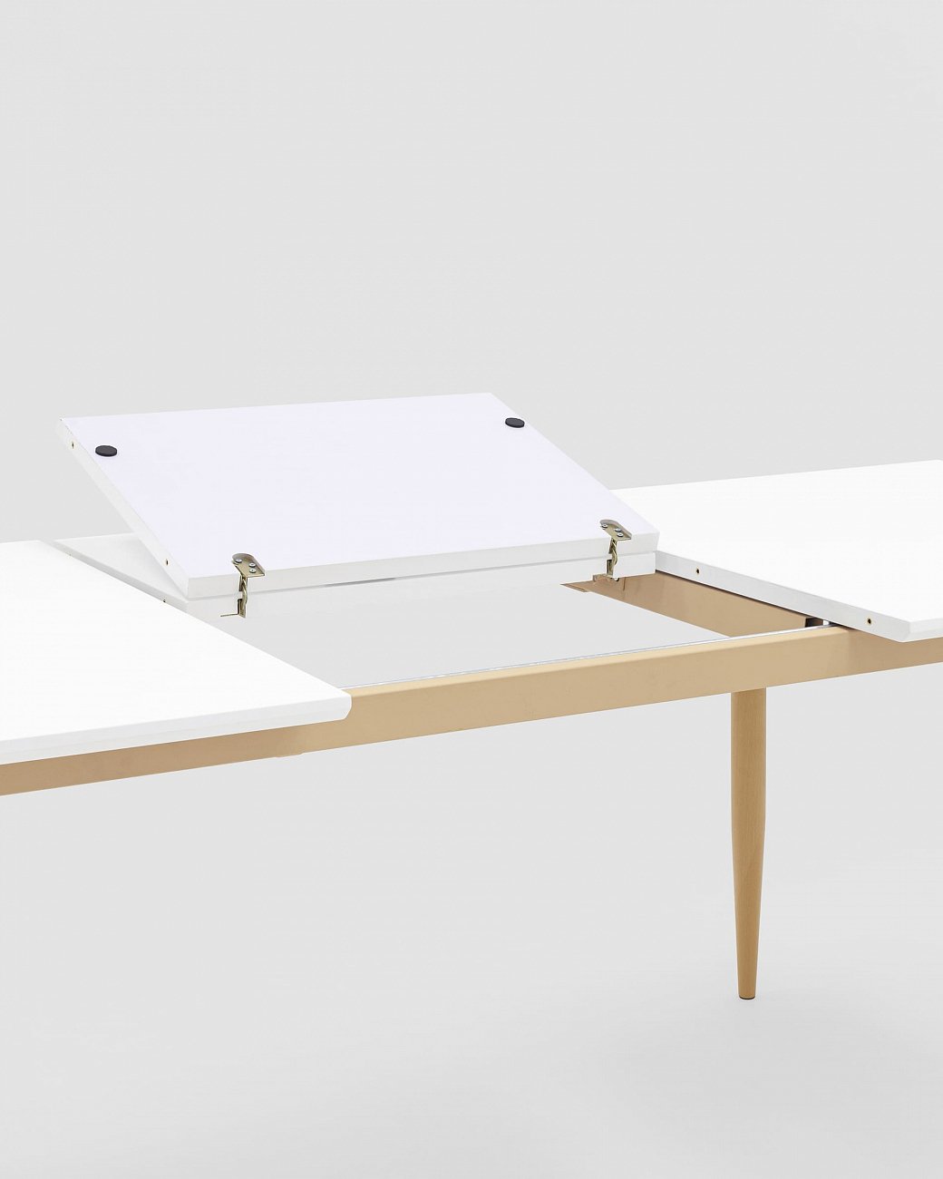 Стол обеденный раздвижной белый 160-220 см "Стокгольм" STOOL GROUP  00-3958849 Белый  - Вид №5