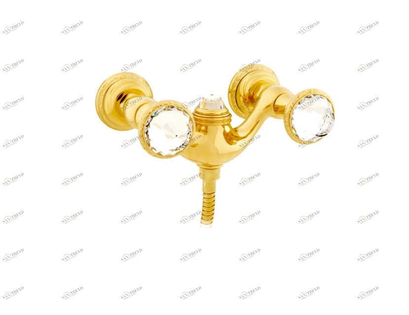 041219.S00.50 Смеситель для душа с кристаллами сваровски Яркий хром Mestre Austral