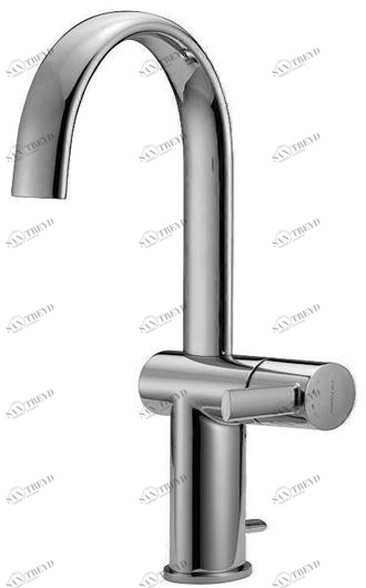 Rubinetterie Frattini Смеситель для раковины, однорычажный, со сливом Brera sun-id-1410959