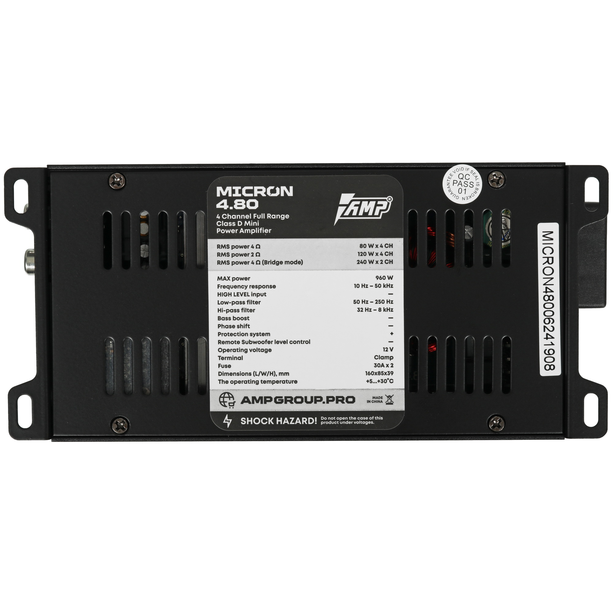 5483713 Усилитель AMP Micron 4.80 STDN-0103239 - Вид №5
