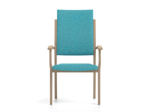 Штабелируемый стул с высокой спинкой