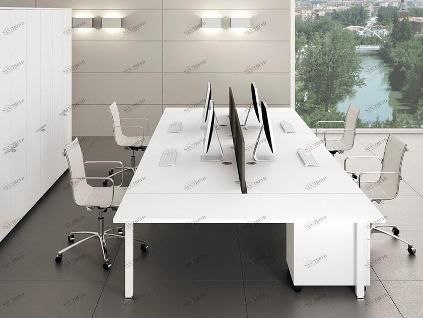 Bralco Несколько рабочих станций с системой управления кабелями Gate sun-id-1414677