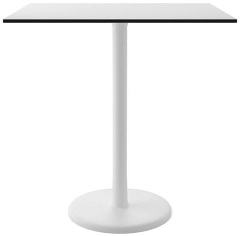 COLOS Квадратный стол из окрашенного металла и столешница из hpl Alfiere sun-id-1400929 - Вид №1