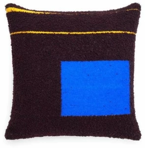 Ethnicraft Квадратная тканевая подушка для дивана Mystic ink 21071