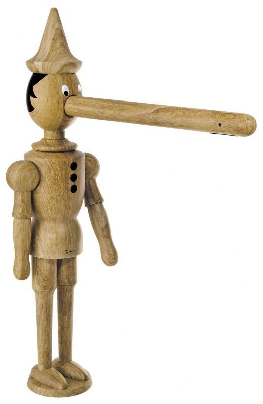 1887LC Смеситель Pinocchio высокий, цвет дерево EMMEVI