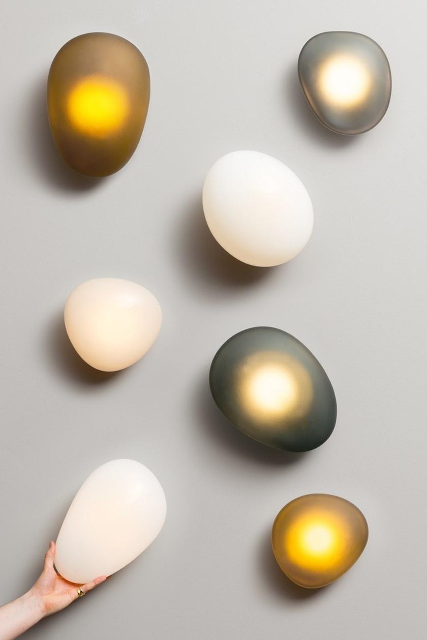 ANDlight Настенный светильник из стекла Pebble sun-id-1358614 - Вид №1