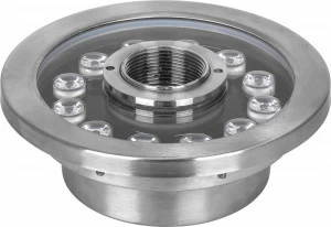 Подводный светильник светодиодный 19 см 6400K Feron 32170 FERON  00-3956002 Серебро;серый