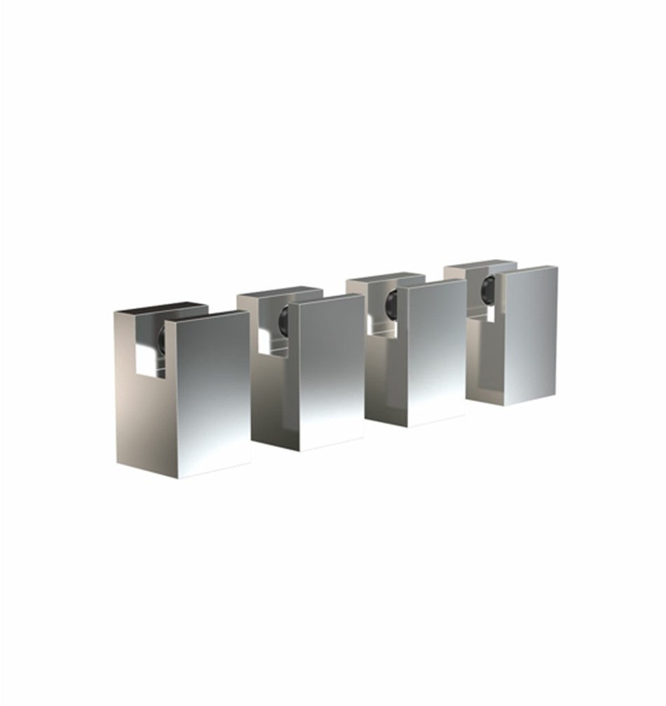 FROST Держатель зеркала 5 » 4 шт. отполированный цинк / латунь Полированный хром Q302102225 