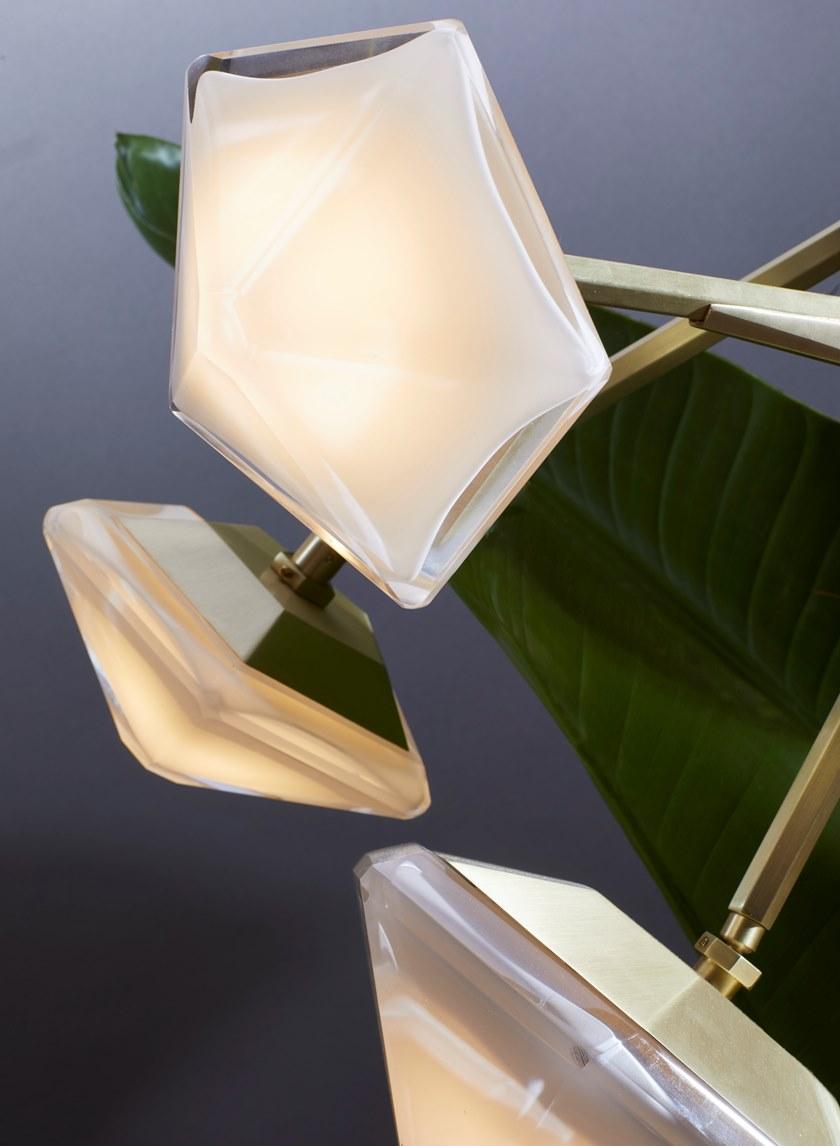 Светодиодный подвесной светильник из металла с диммером Myriad Santreyd sun-id-1500403 - Вид №12