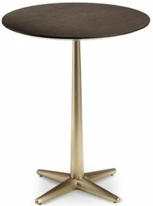 Cantori Круглый деревянный журнальный столик для гостиной City