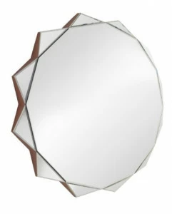 Зеркало круглое настенное Sol Angled PUSHA ДИЗАЙНЕРСКИЕ 062684 Зеркальный