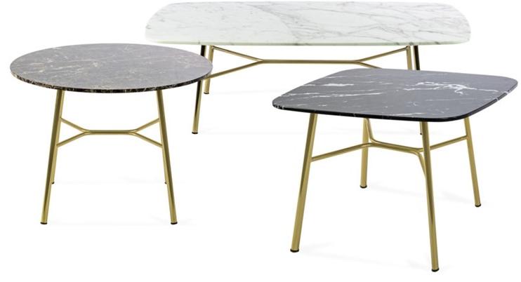 TrabA' Круглый журнальный столик из мрамора sun-id-1457582 - Вид №3