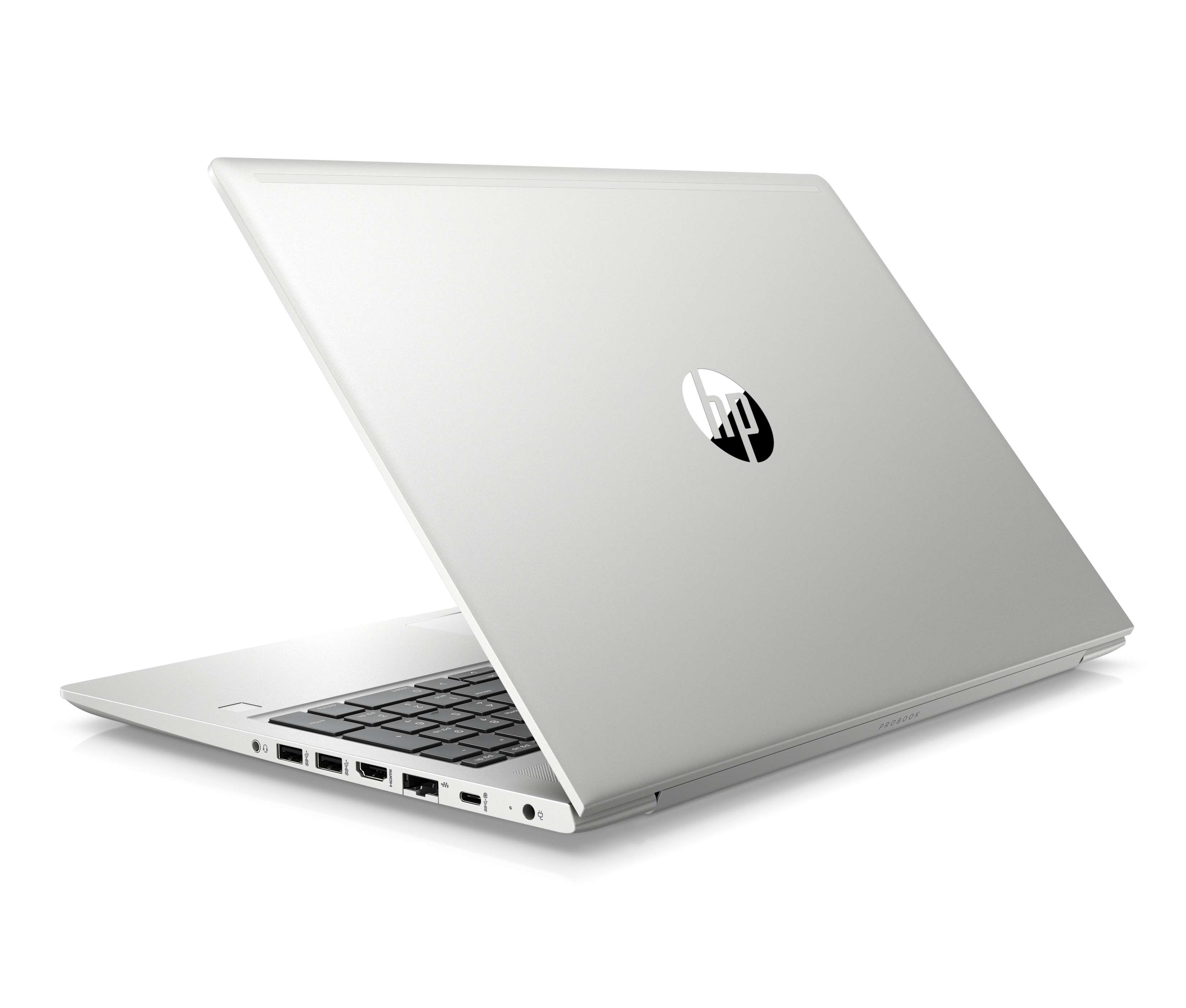 5TK28EA#ACB probook 450 g6 15.6"(1920x1080)/intel core i7 8565u(1.8ghz)/8192mb/256ssdgb/nodvd/int:intel hd graphics 620/45whr/war 1y/2kg/pike silver/w10pro + ir cam/repl. 2rs18ea HP Santreyd  - Вид №3