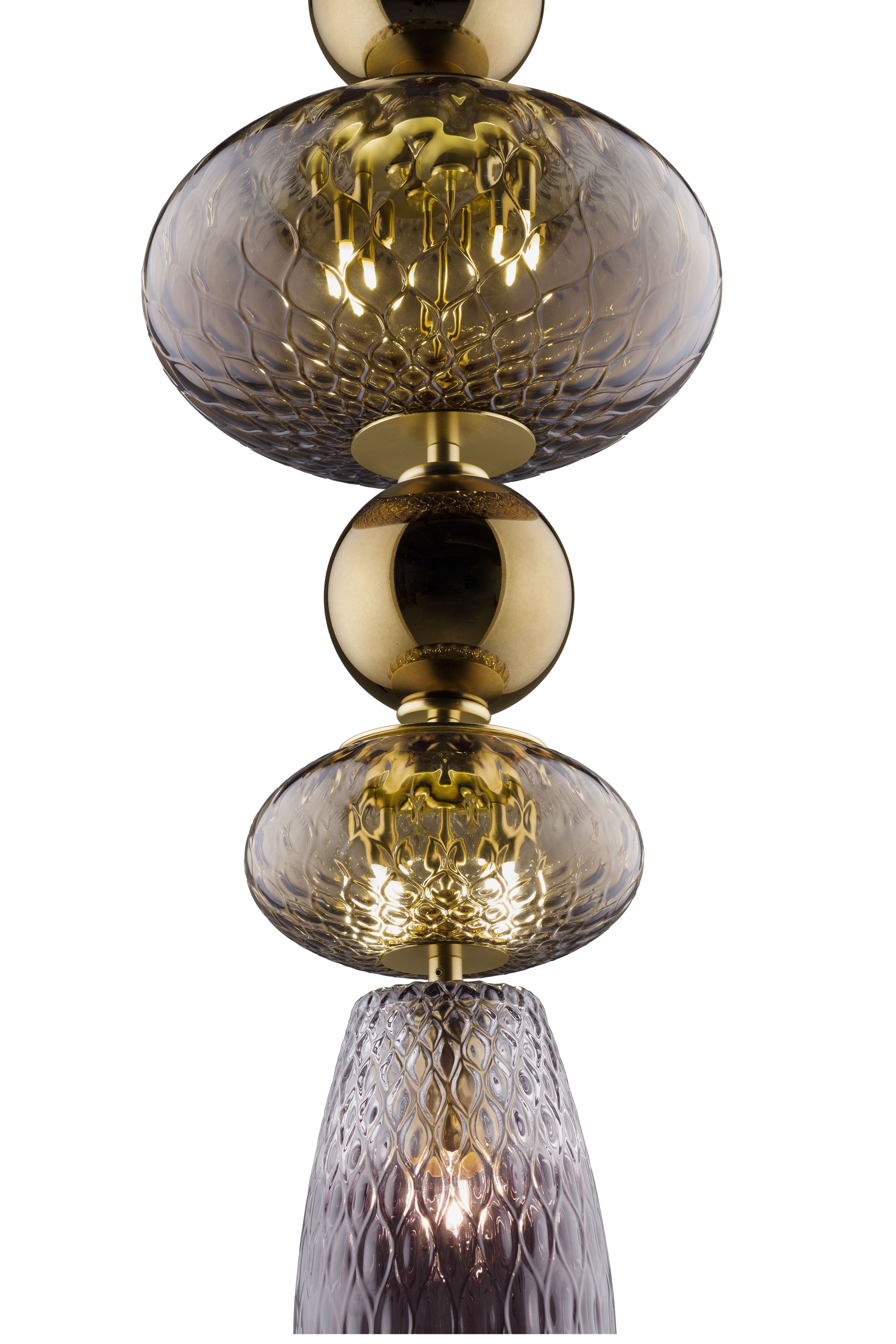 Светодиодный подвесной светильник из боросиликатного стекла Euroluce Lampadari Harmony ARCH-00120783 - Вид №1