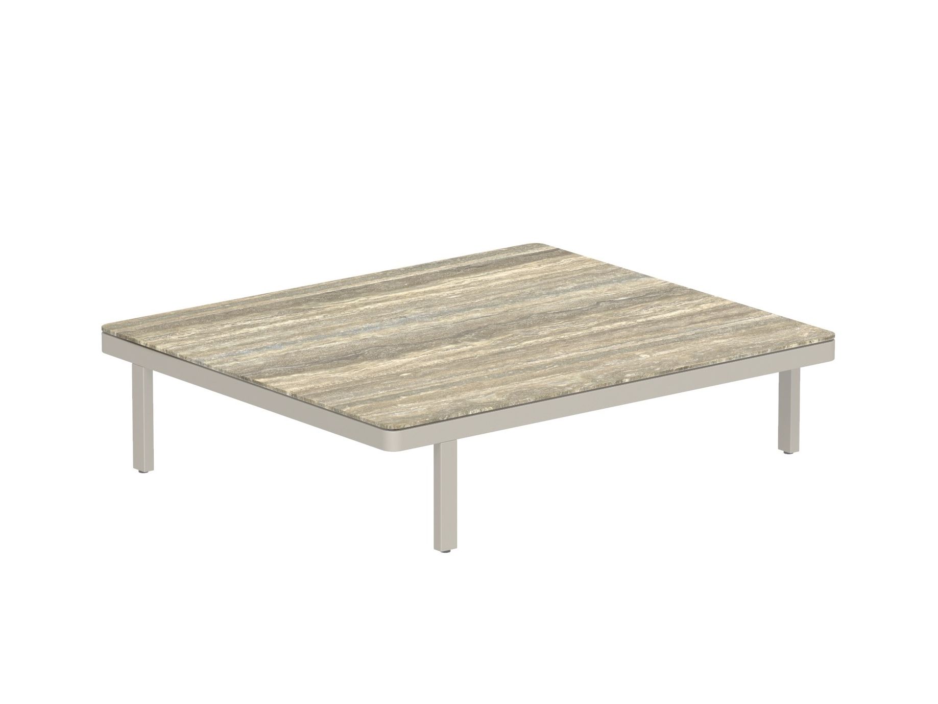 Алюминиевый прямоугольный садовый столик с порошковым покрытием Royal Botania Alura Lounge ARCH-00054418 - Вид №2