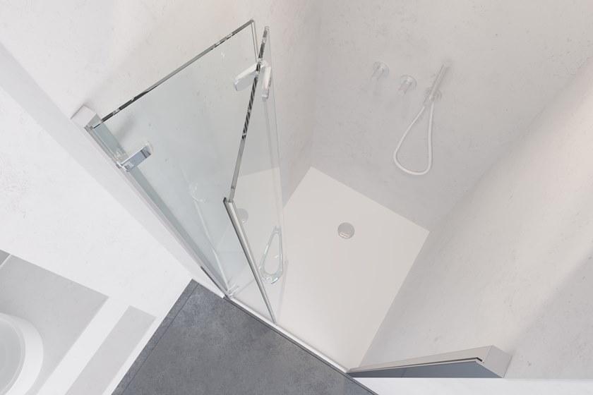 Flair Showers Складная дверь для душа с фиксированной стороной Oro Oro ultraframeless - bifold door - Вид №1