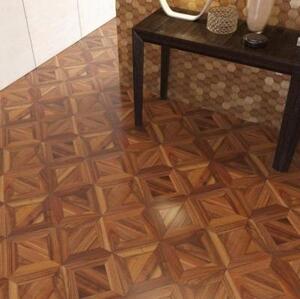 Модульный паркет Da Vinci Romeo Орех Европейский (Грецкий) Натур (Гладкая) 422х422 мм.