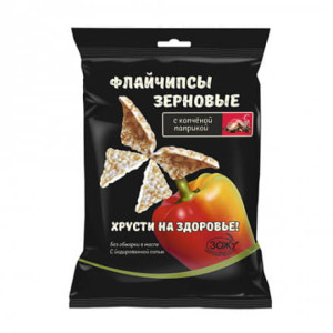 Флайчипсы зерновые с копченой паприкой 40 г